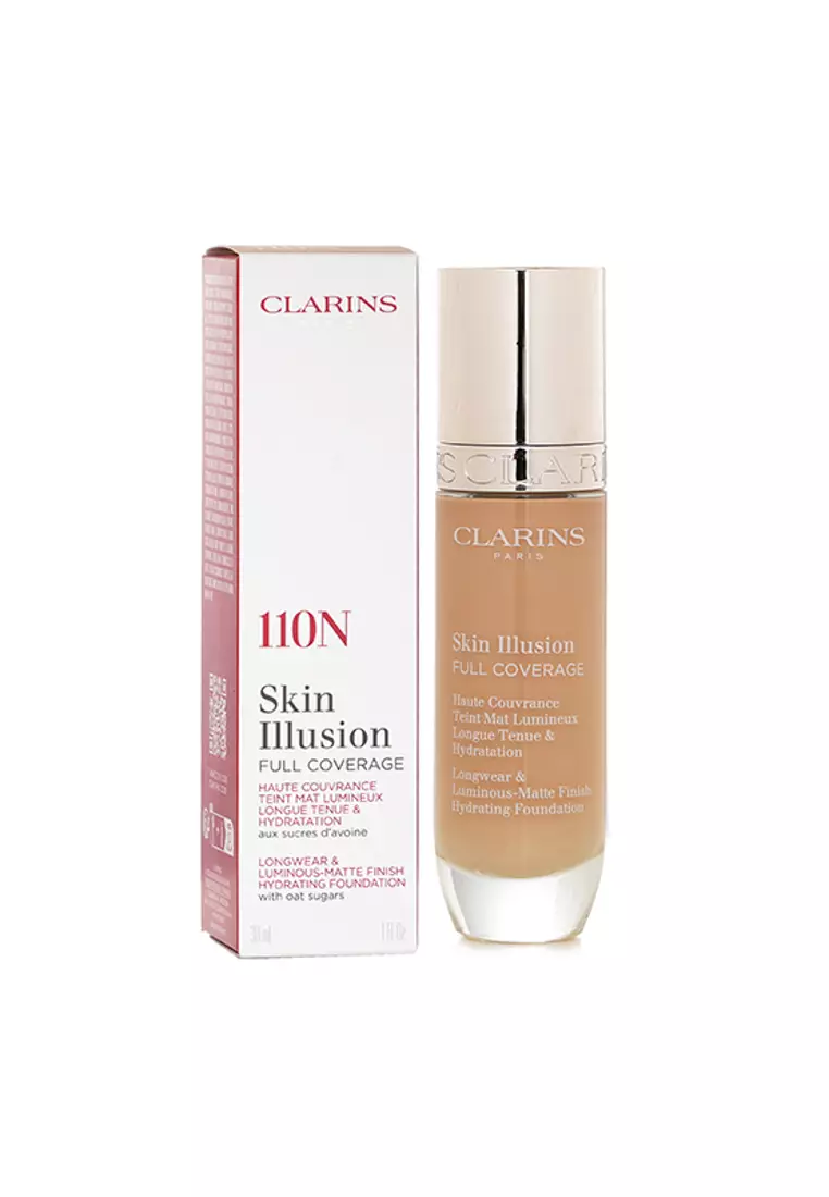 CLARINS - 絲滑透薄精華粉底液 - # 110N 30ml