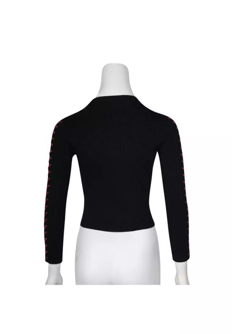 Alexander mcqueen top black top