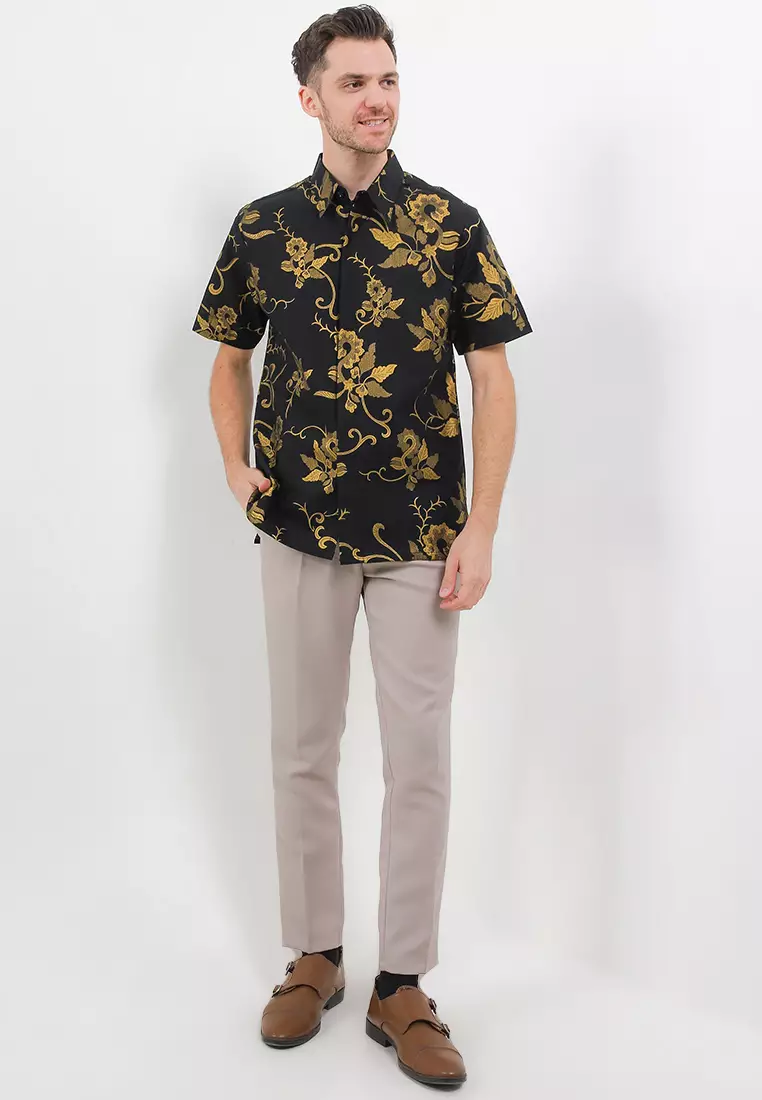 Hem Body Fit Batik Motif 10