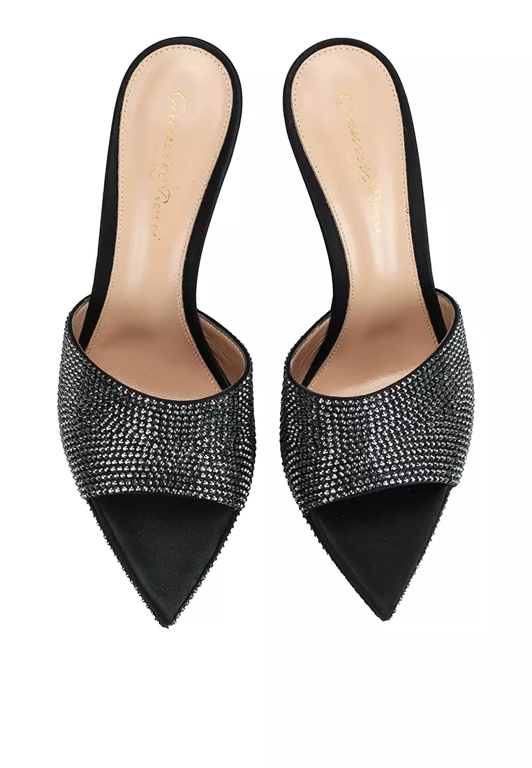 Buy Gianvito Rossi Betty Platform Crystal Heels (ik) 2024 Online ...