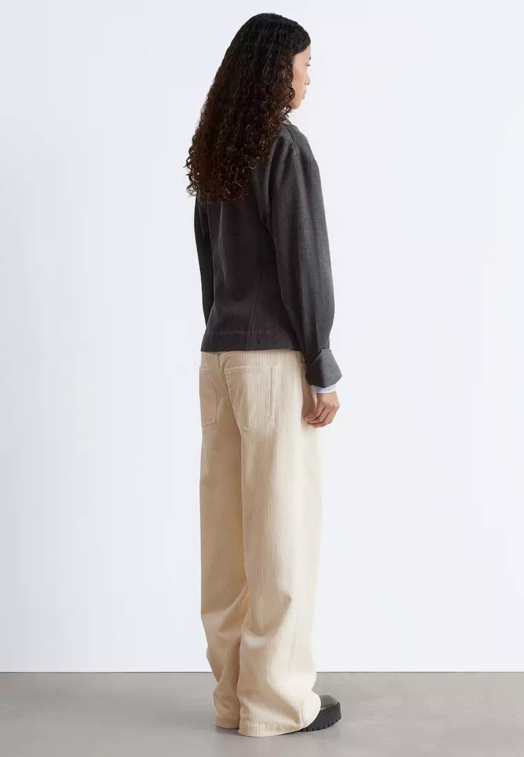 Tapered Wool Shirt