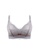 ZITIQUE grey Women's Comfortable Wireless Ultra-thin Cup Push Up Lace Breast-feeding Bra - Grey AA60DUSB591590GS_1
