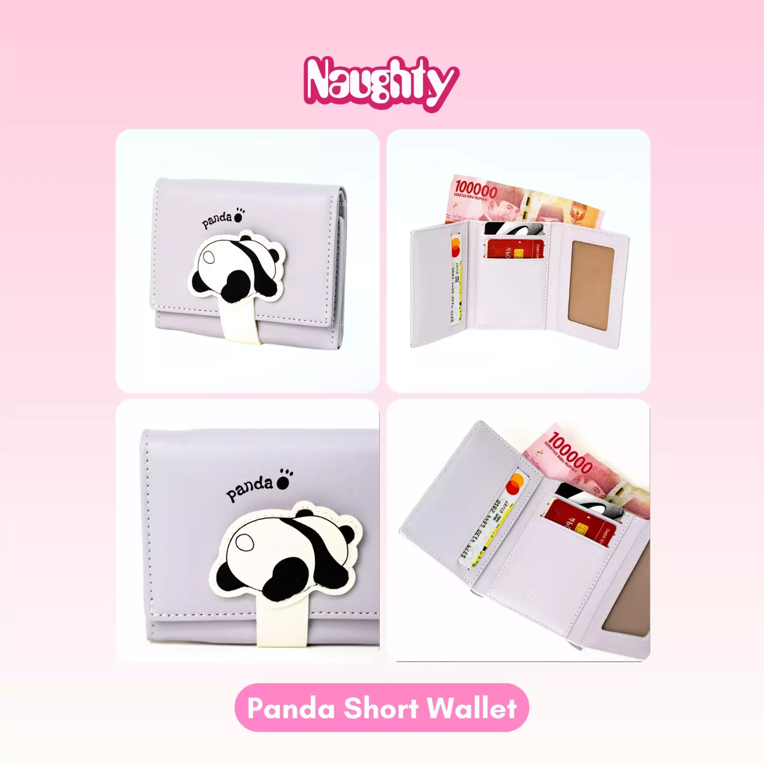 Dompet Pendek Wanita Desya Short Wallet G642 230804 Naughty Accessories