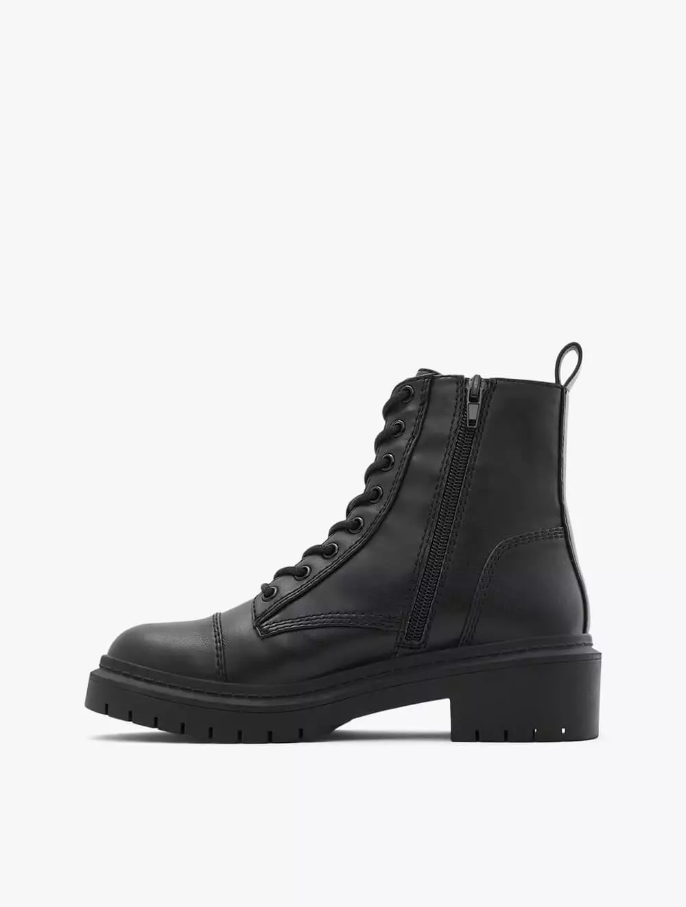 ALDO Goer Women's Combat Lug Sole Ankle Boot - Black