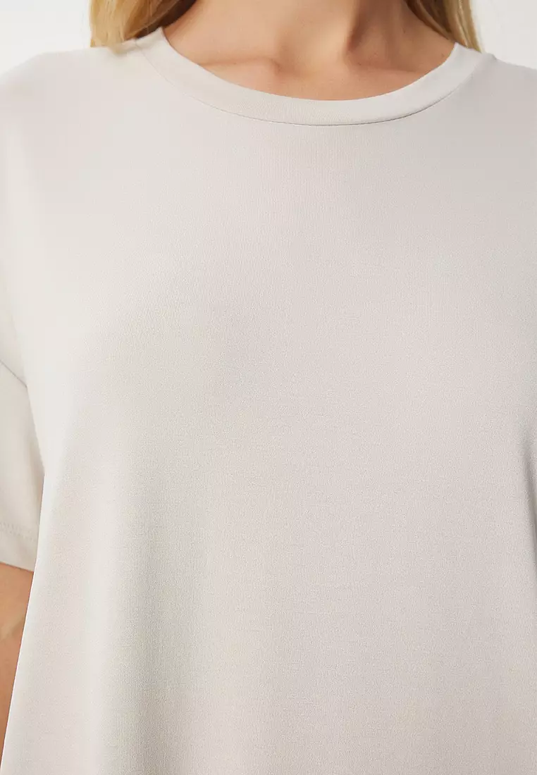 Oversize Basic Summer Knitted Dress