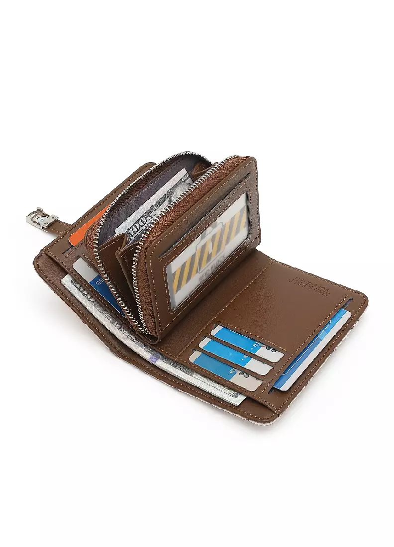 Women's Monogram Purse / Wallet (Dompet Wanita) - Cokelat