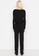 Trendyol black Crop Tie Detail Knitwear Set B247FAAED31ACBGS_2