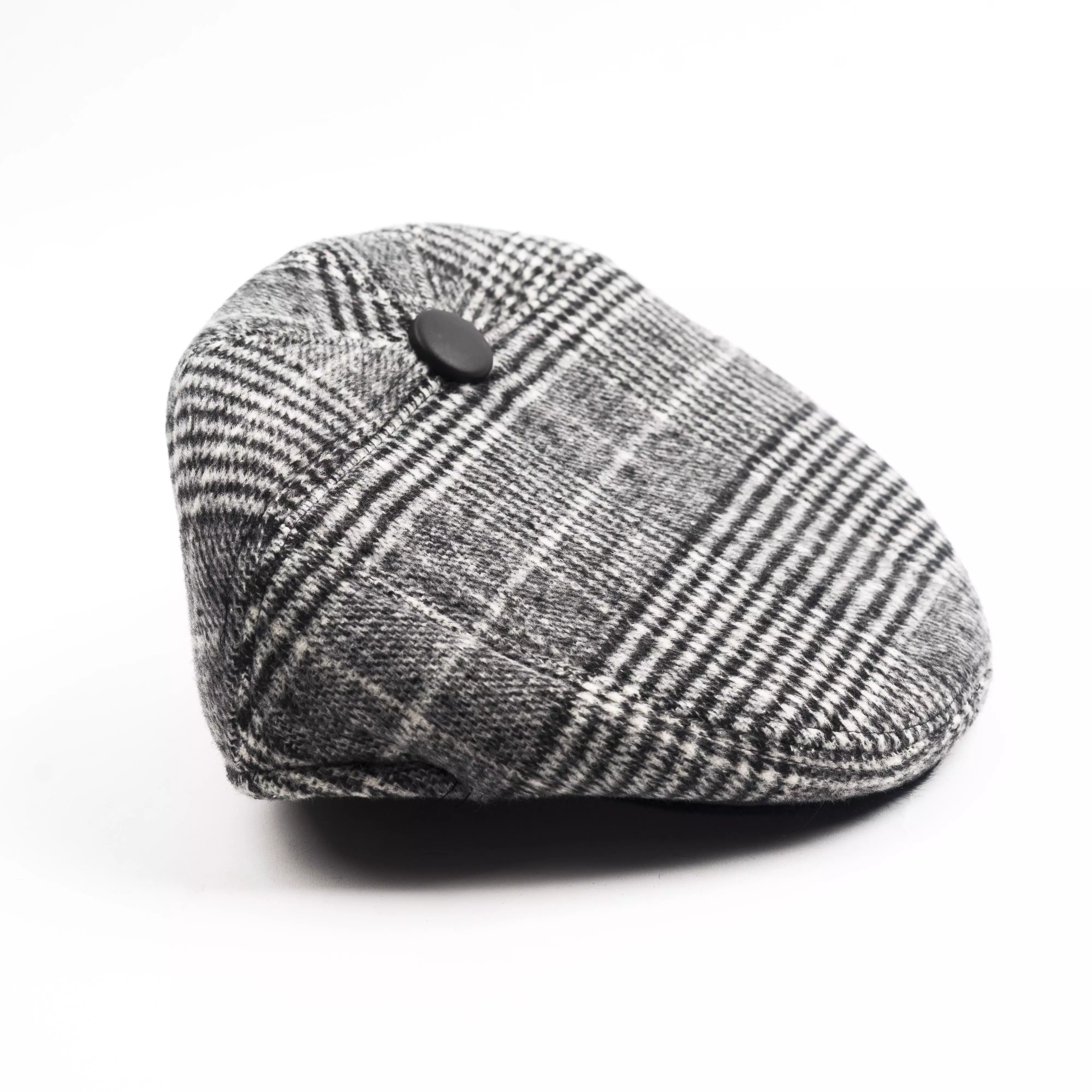 Houseofcuff Topi Painter Baret Hat Flatcap Button Line Grey