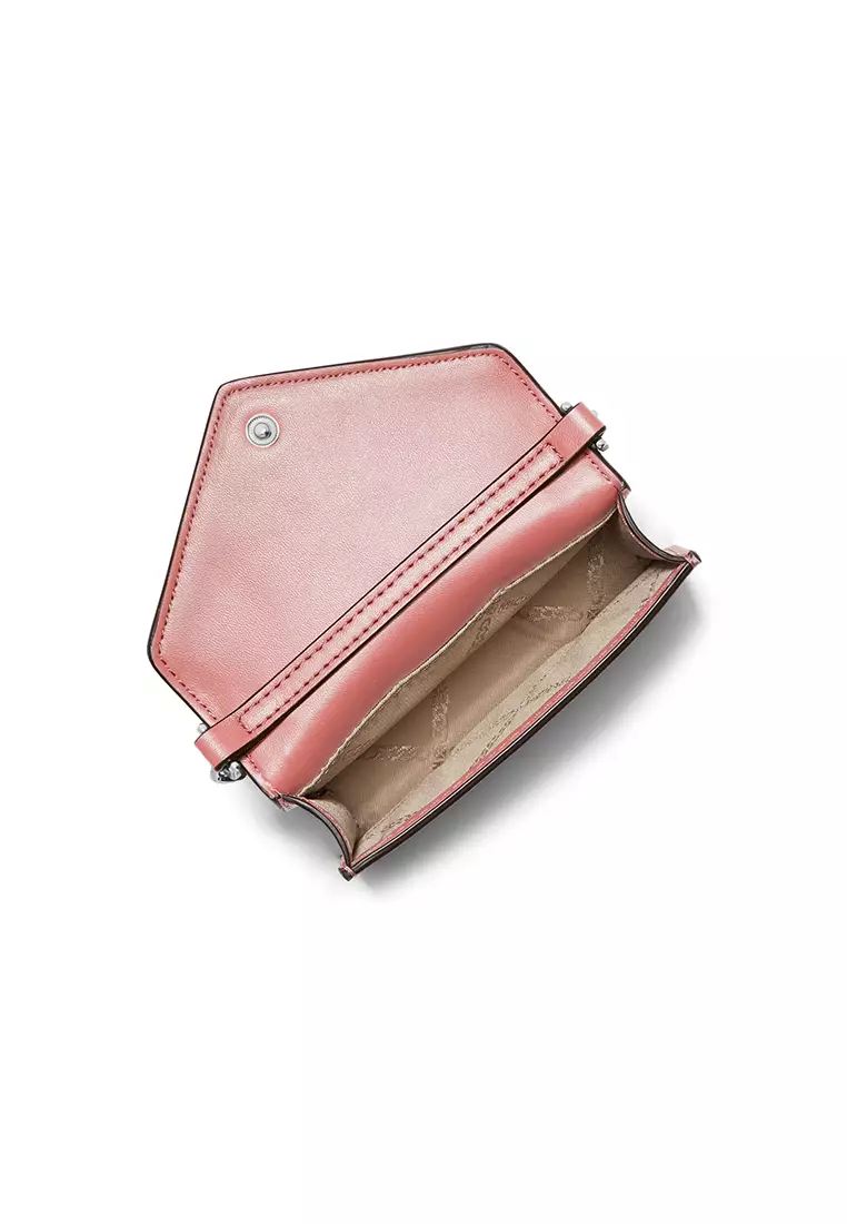 Buy Michael Kors Jet Set Micro Saffiano Leather Envelope Crossbody