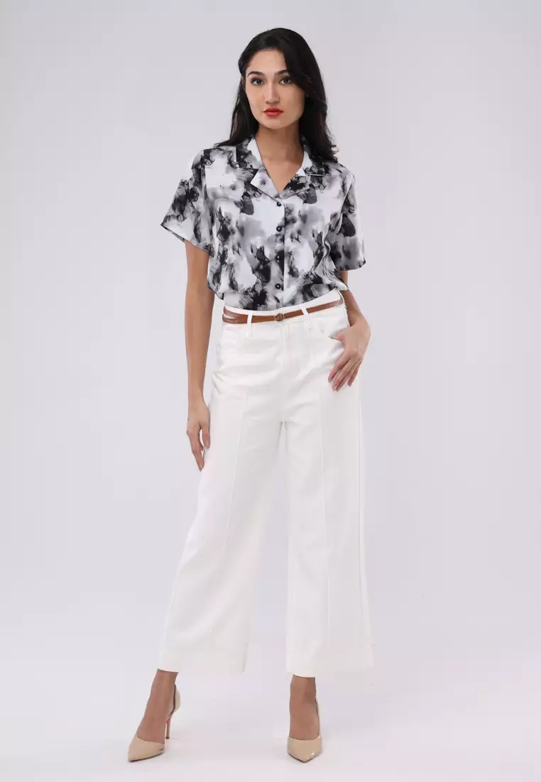 Colored Wide Leg Pants Ladies