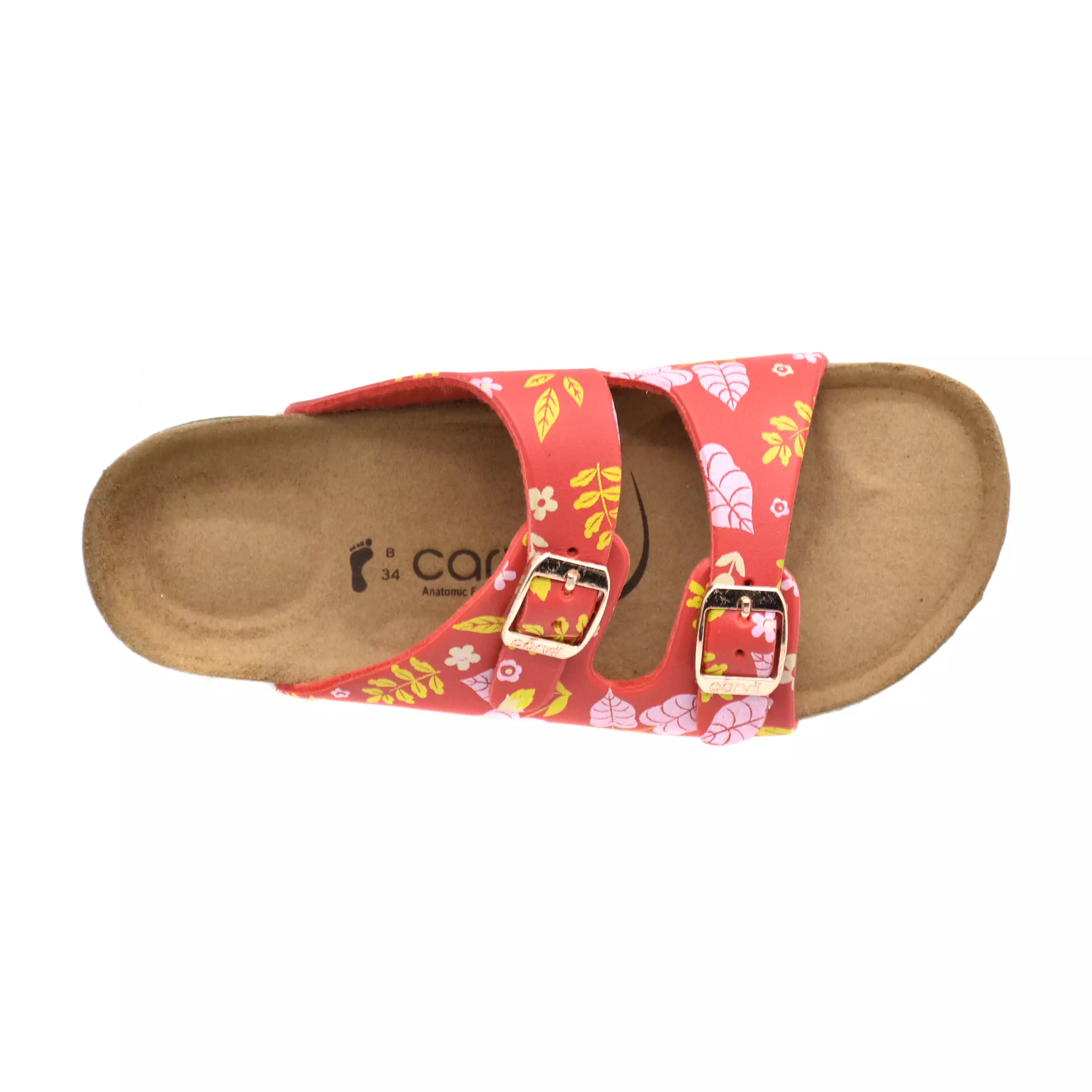 Carvil Sandal Anak Vegan-02 TW Red