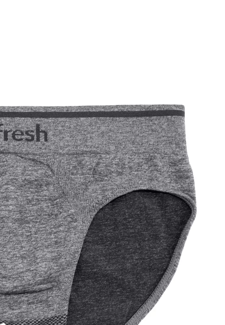 Biofresh Men's Antimicrobial Seamless Bikini Brief 3 pieces in a pack UMBSG11