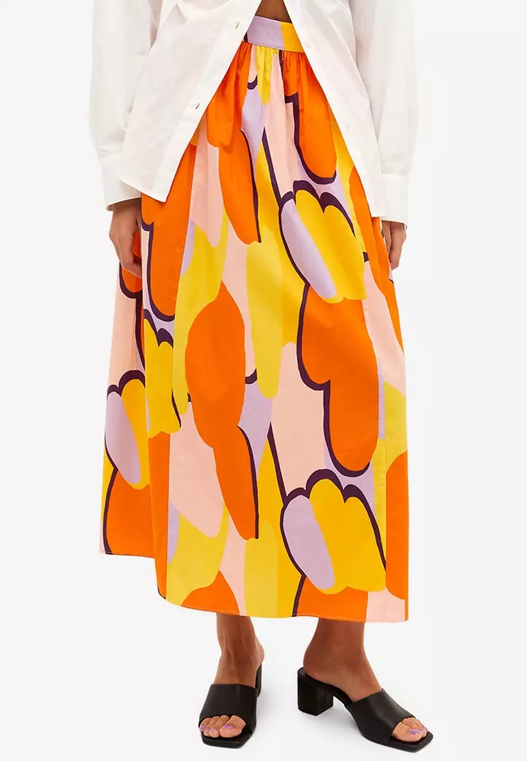 Flowy a 2024 line midi skirt