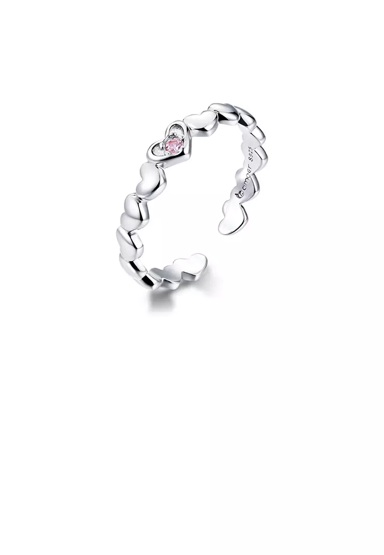 Cute heart rings online