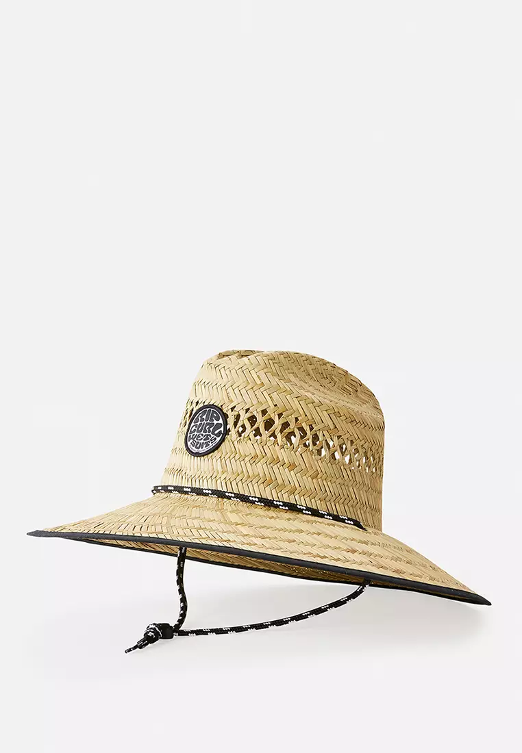 Buy Rip Curl Logo Straw Hat in Natural 2024 Online ZALORA Singapore