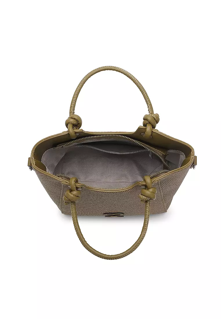 Women's Top Handle Bag / Sling Bag / Crossbody Bag / Shoulder Bag (Tas Tangan Wanita / Tas Selempang Wanita / Tas Bahu Wanita) - Hijau