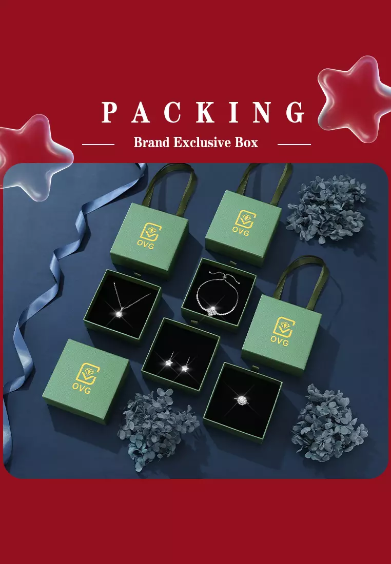 Kalung Wanita Korea Original Zirconia Moonstone Fashion Style Cewek Necklaces