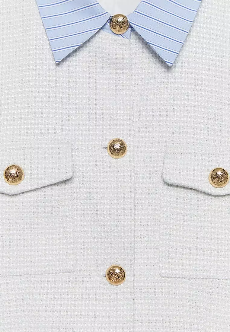 Cropped Tweed Jacket