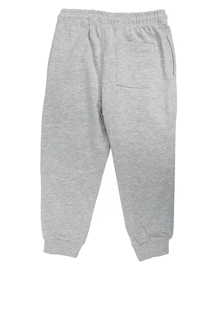 Cotton Jogger-Style Trousers