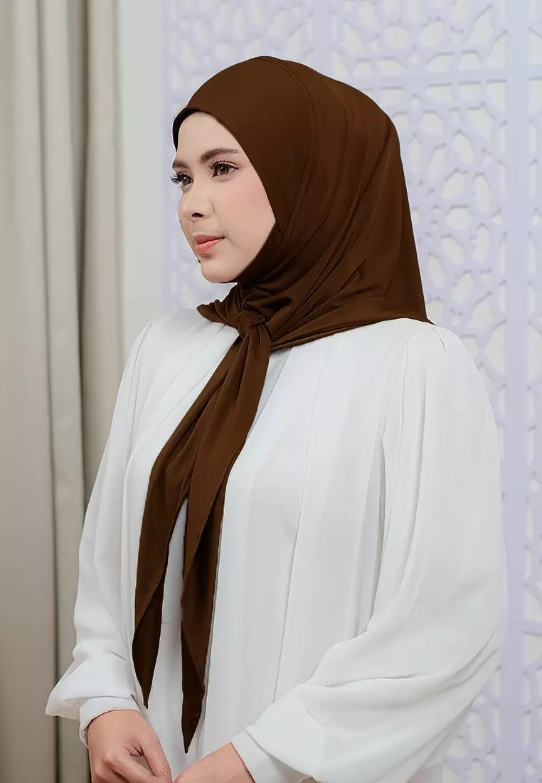 HIJAB INSTAN LUNA - BROWN