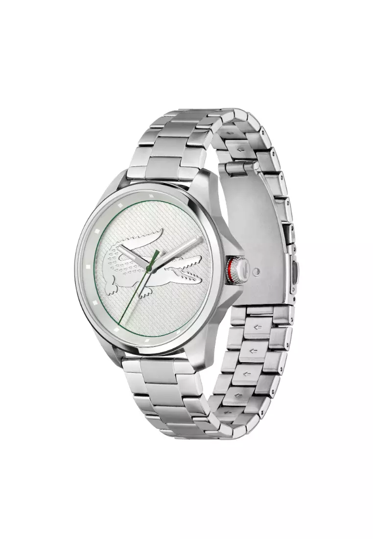 Lacoste watch metal store