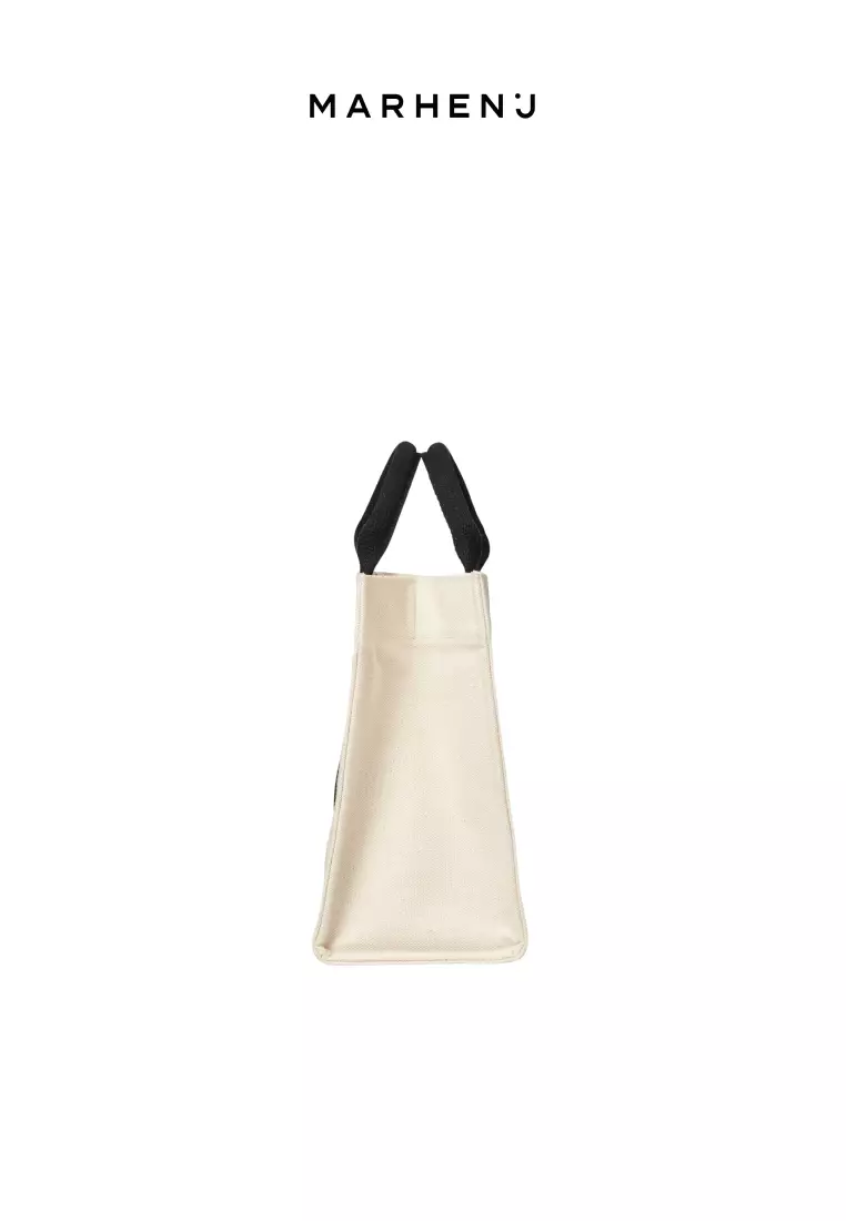 RICKY MINI Canvas Crossbody Bag Ivory
