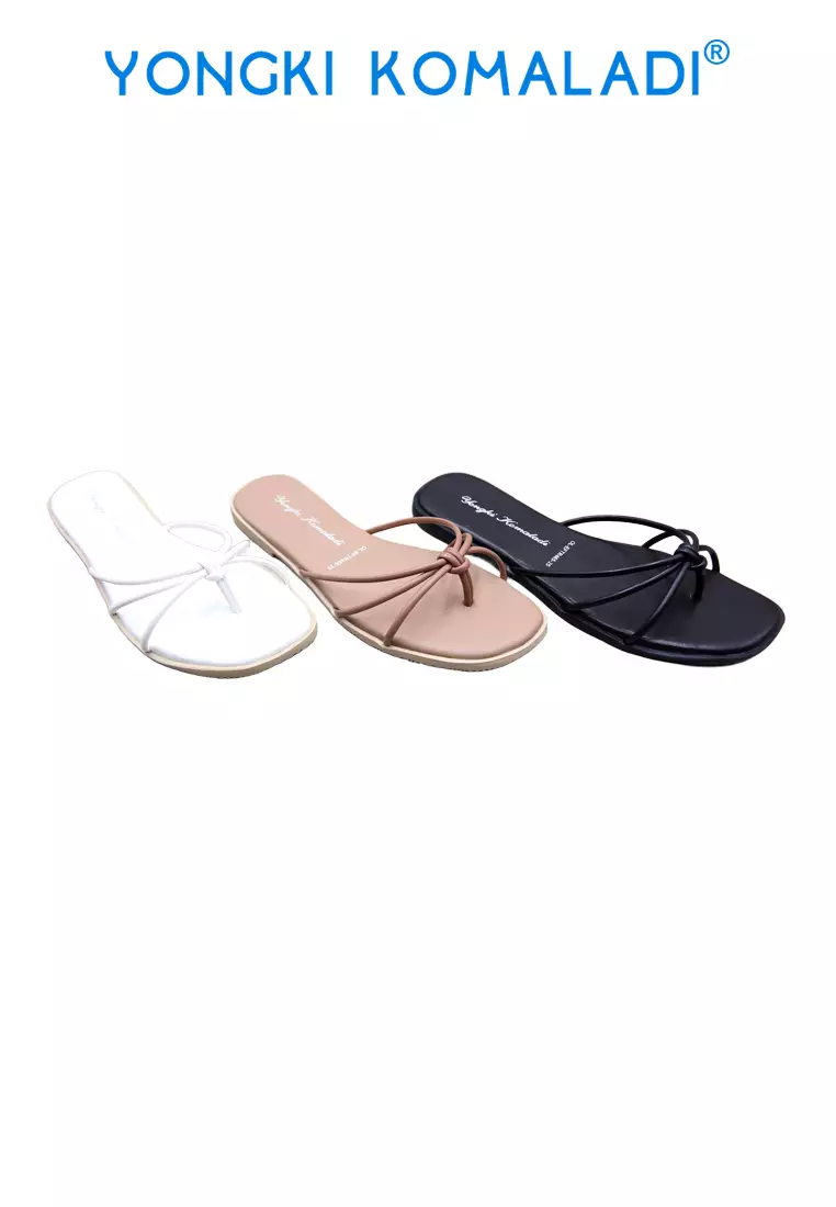 YONGKI KOMALADI FREDERICA SANDAL OL-EFTR465-25 HITAM