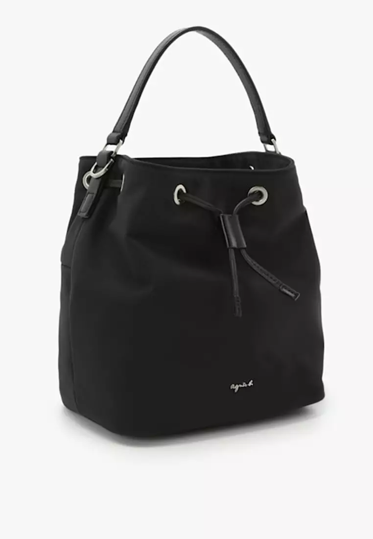 Drawstring Top-Handle Bag