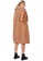 London Rag brown Sleeveless Double Breasted Teddy Coat in Camel 04C89AA4A946B1GS_3