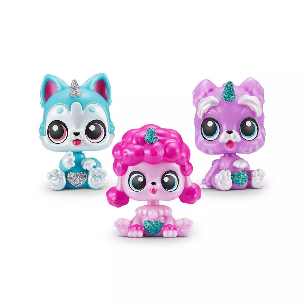 ZURU SET MINIFIGURE RAINBOCORNS POCKET PUPPYCORNS RANDOM