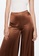 Mango brown Satin Palazzo Trousers 6C0CCAABE27A07GS_4