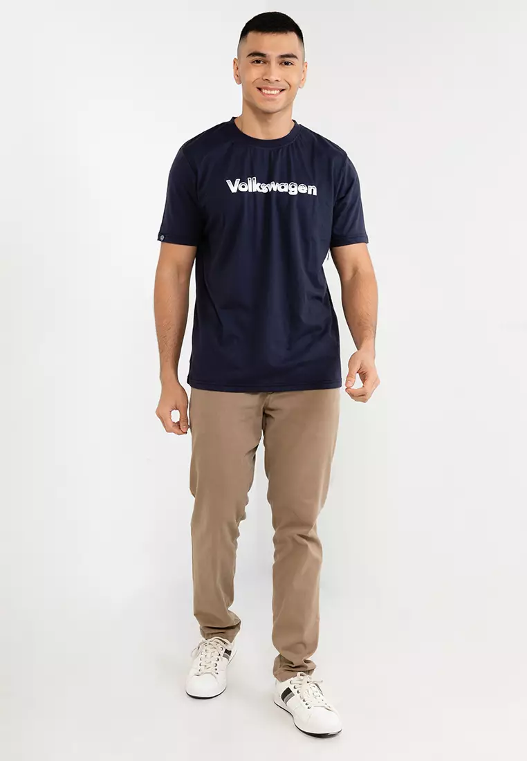 Men's Round Neck Graphic Tee