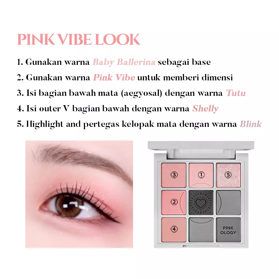 Holika Holika My Fave Mood Eye Palette (Pinkology) | Eyeshadow