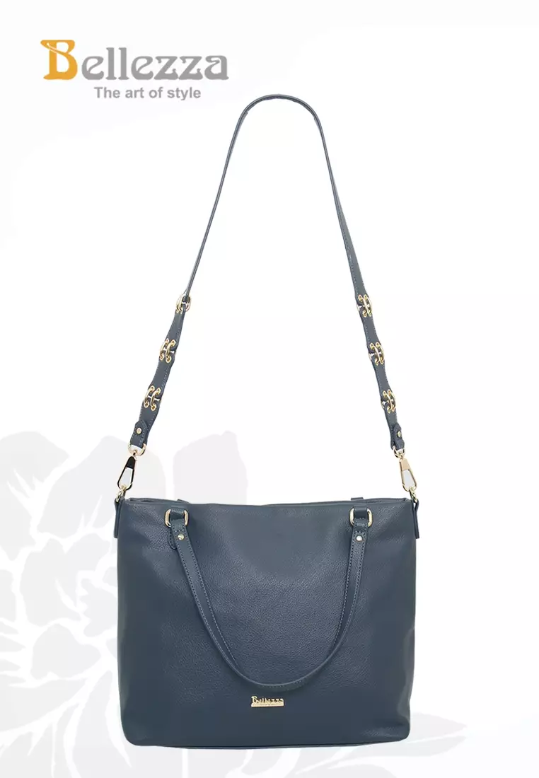 Bellezza Handbag CZ249 Blue