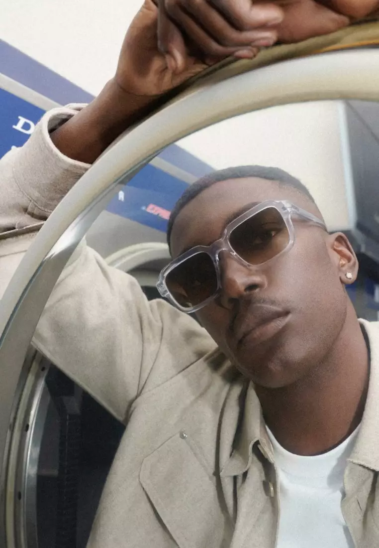 Playback Sunglasses - Clear/Sepia