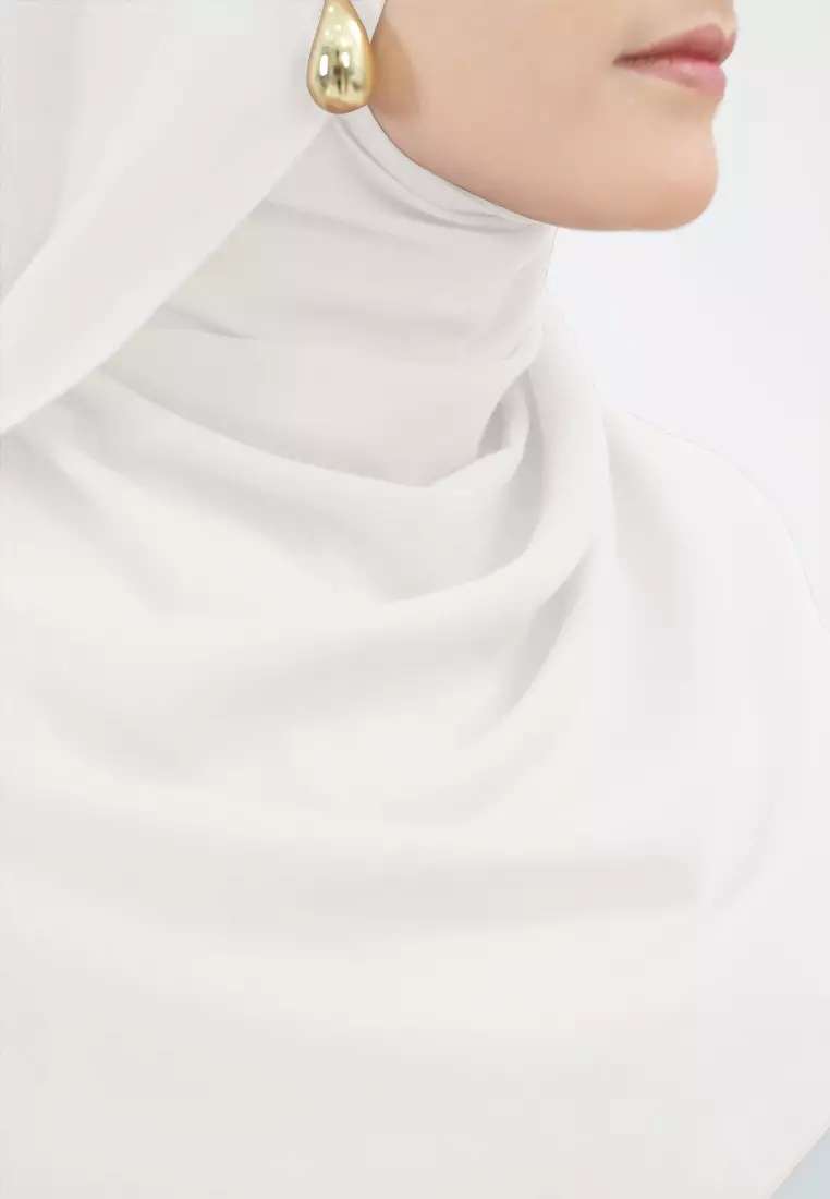 Cotton Bee - Ramya Shawl | Pashmina Viscose - Broken White