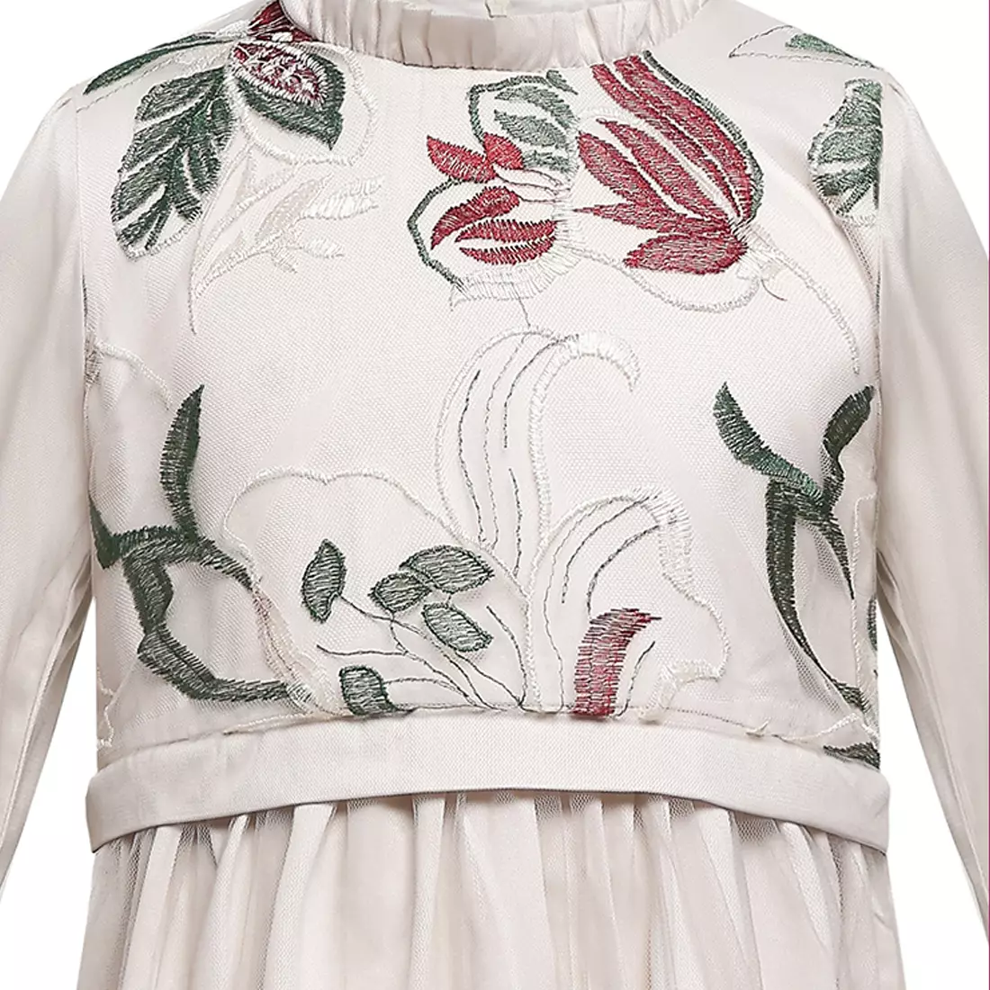 MFMW Lil Aramina Dress Gamis Anak Brukat green