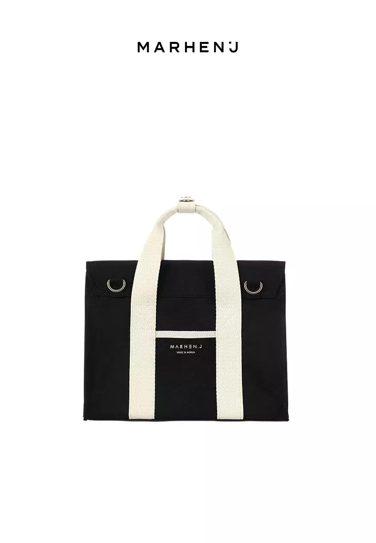 ROY MINI Canvas Crossbody Bag Black