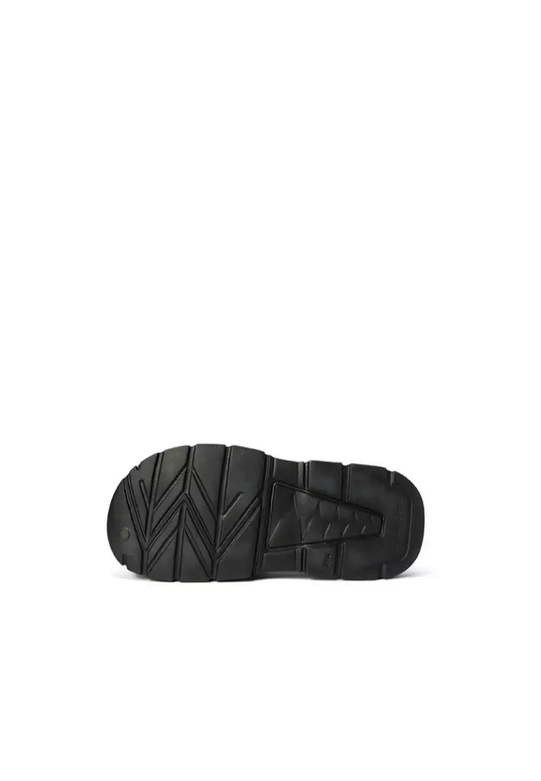 Space Run Monogram Slides - Pattern Black