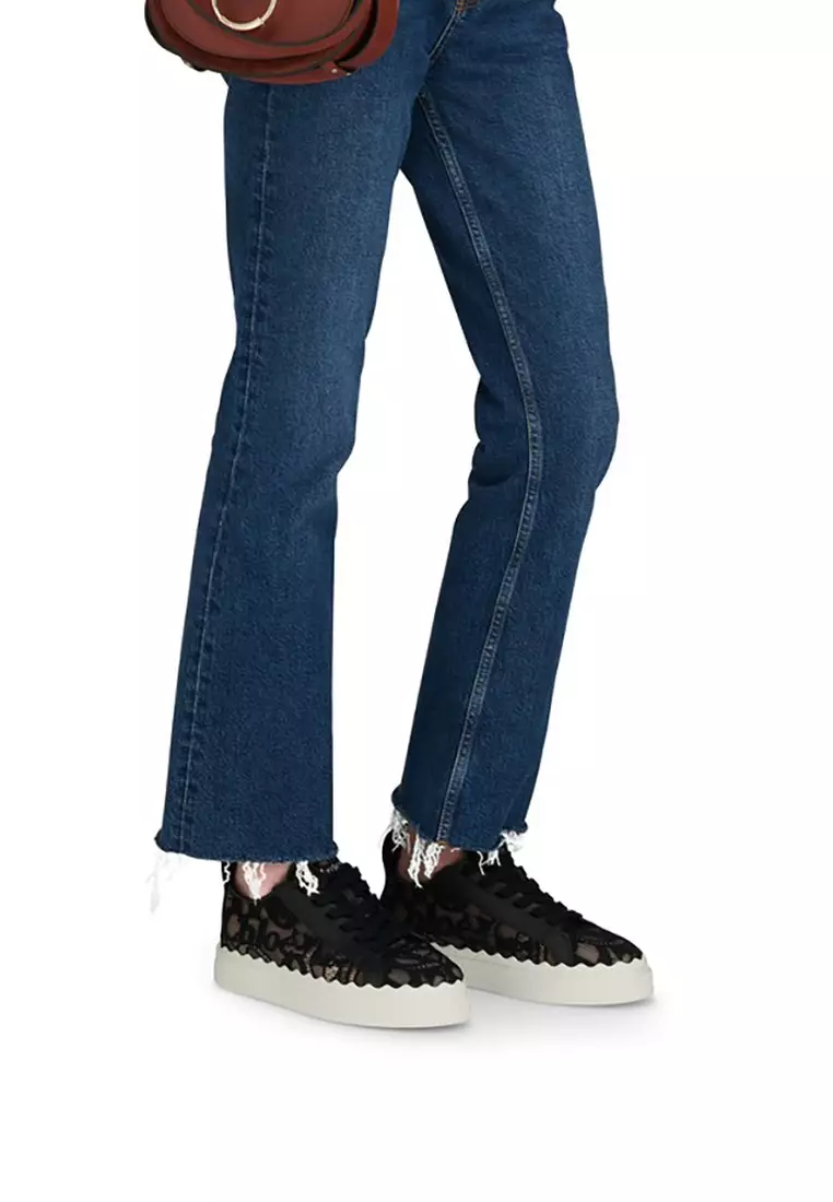 Lauren女裝休閒鞋(黑色)