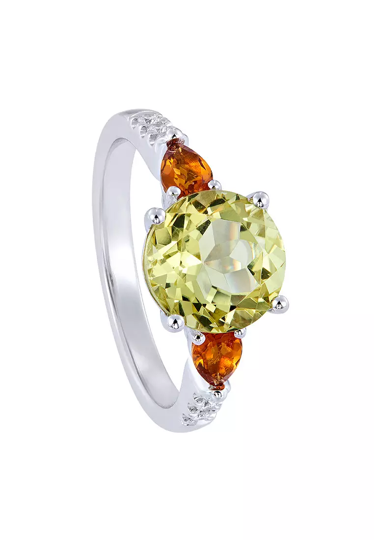 Quartz diamond new arrivals ring