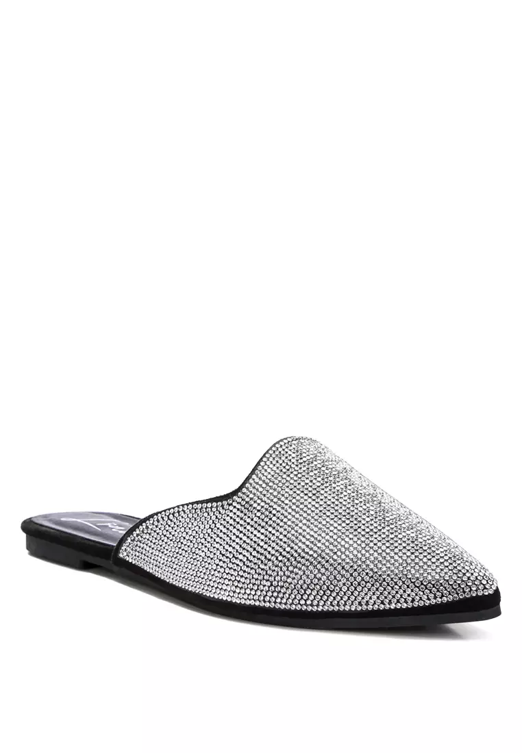 Bagal Berlian Imitasi Hitam