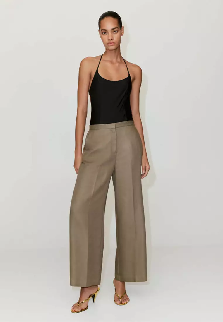 High-Waisted Trousers