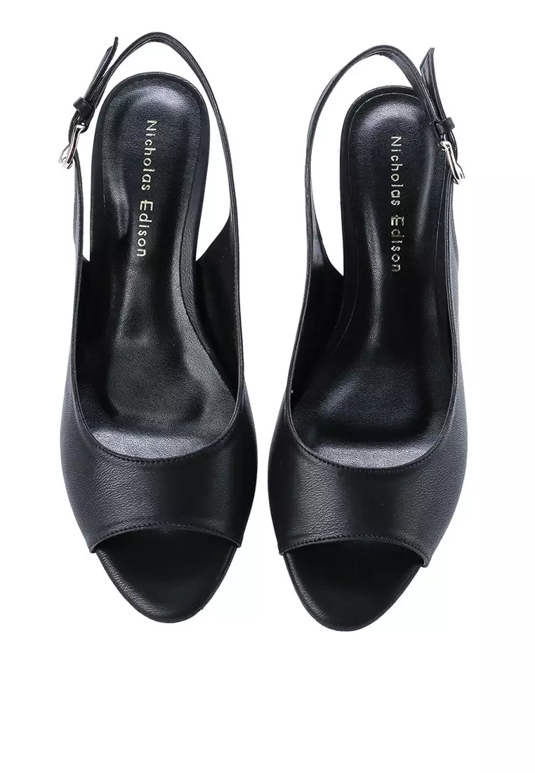 Heel Erica Black