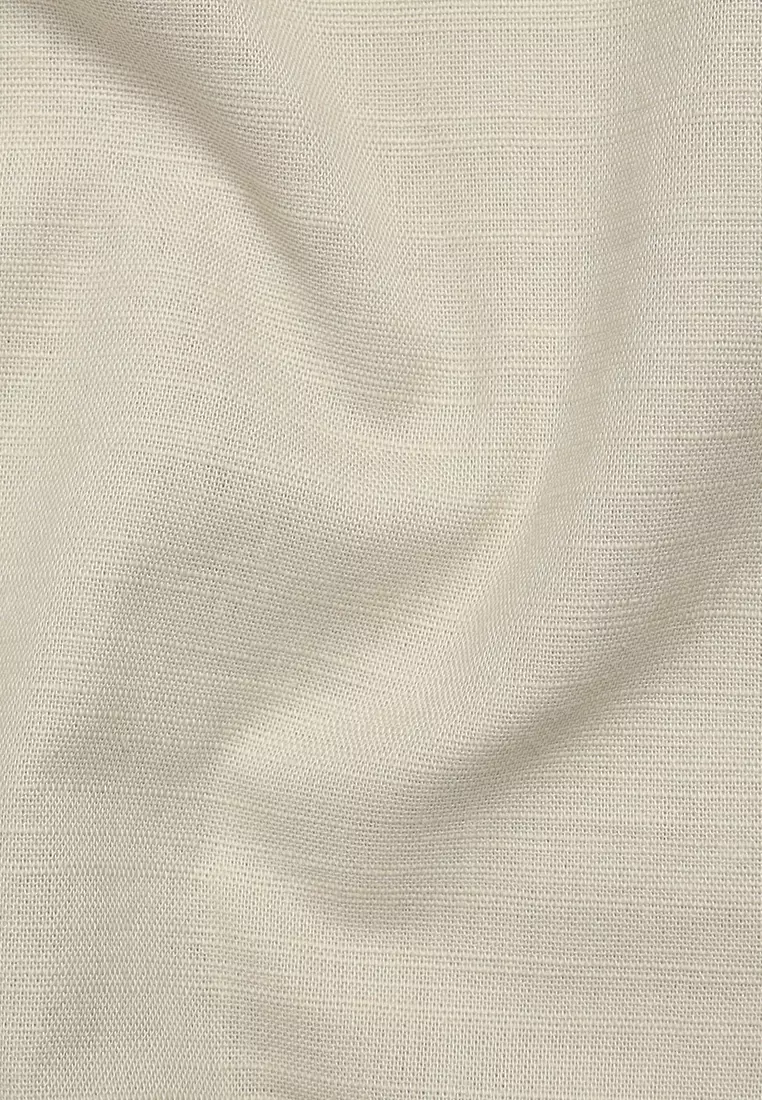 JOBB Idrees Baju Koko Pria Lengan Pendek Regular Fit Beige