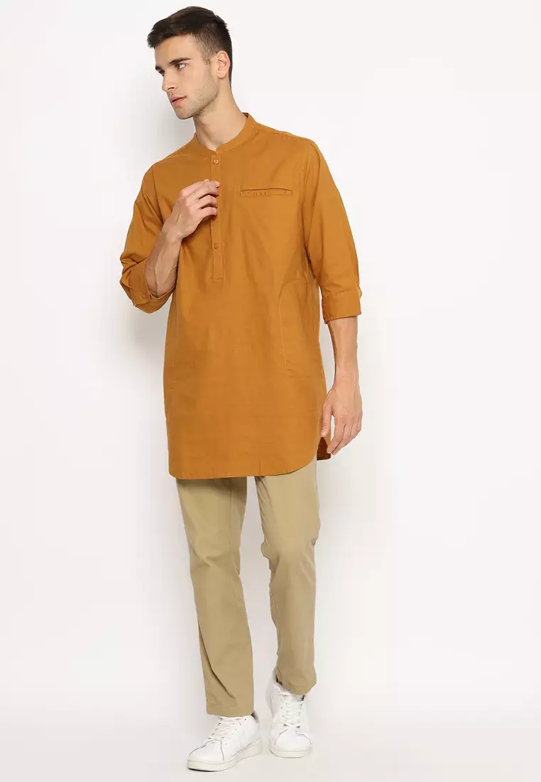 Kemeja Koko 3/4 Sleeve Kurta Delta
