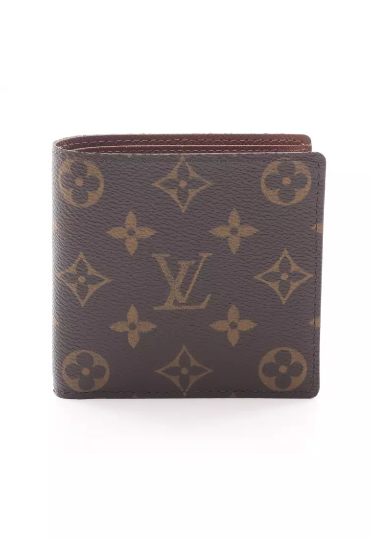 Buy Louis Vuitton Pre-loved LOUIS VUITTON Portefeuil Marco monogram Bi-fold  wallet PVC Brown 2023 Online