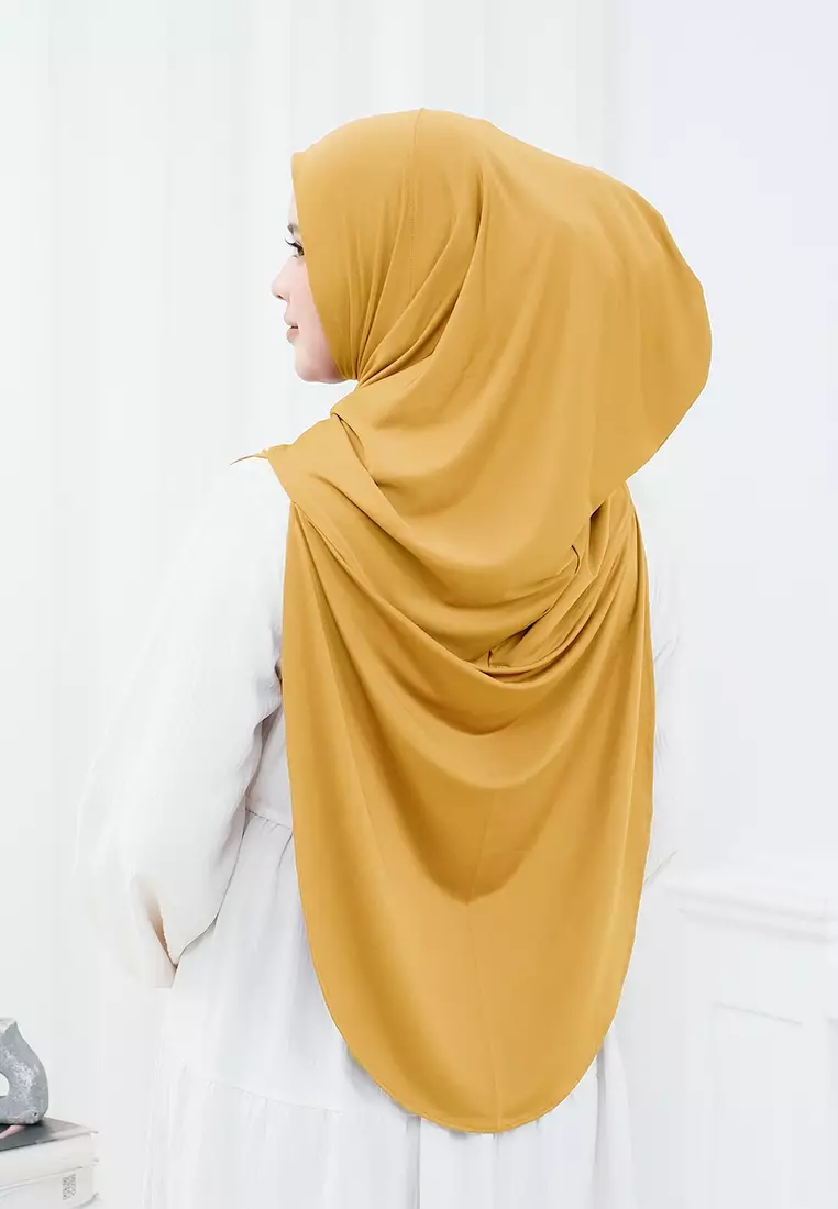 HIJAB INSTAN NAIMA - MUSTARD