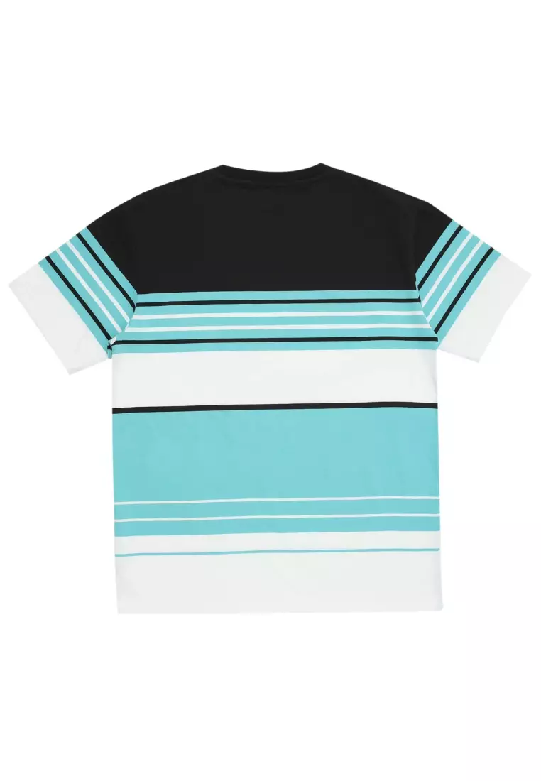 POLICE T-Shirt Salur Bordir Cotton Premium Tebal Pria 53002