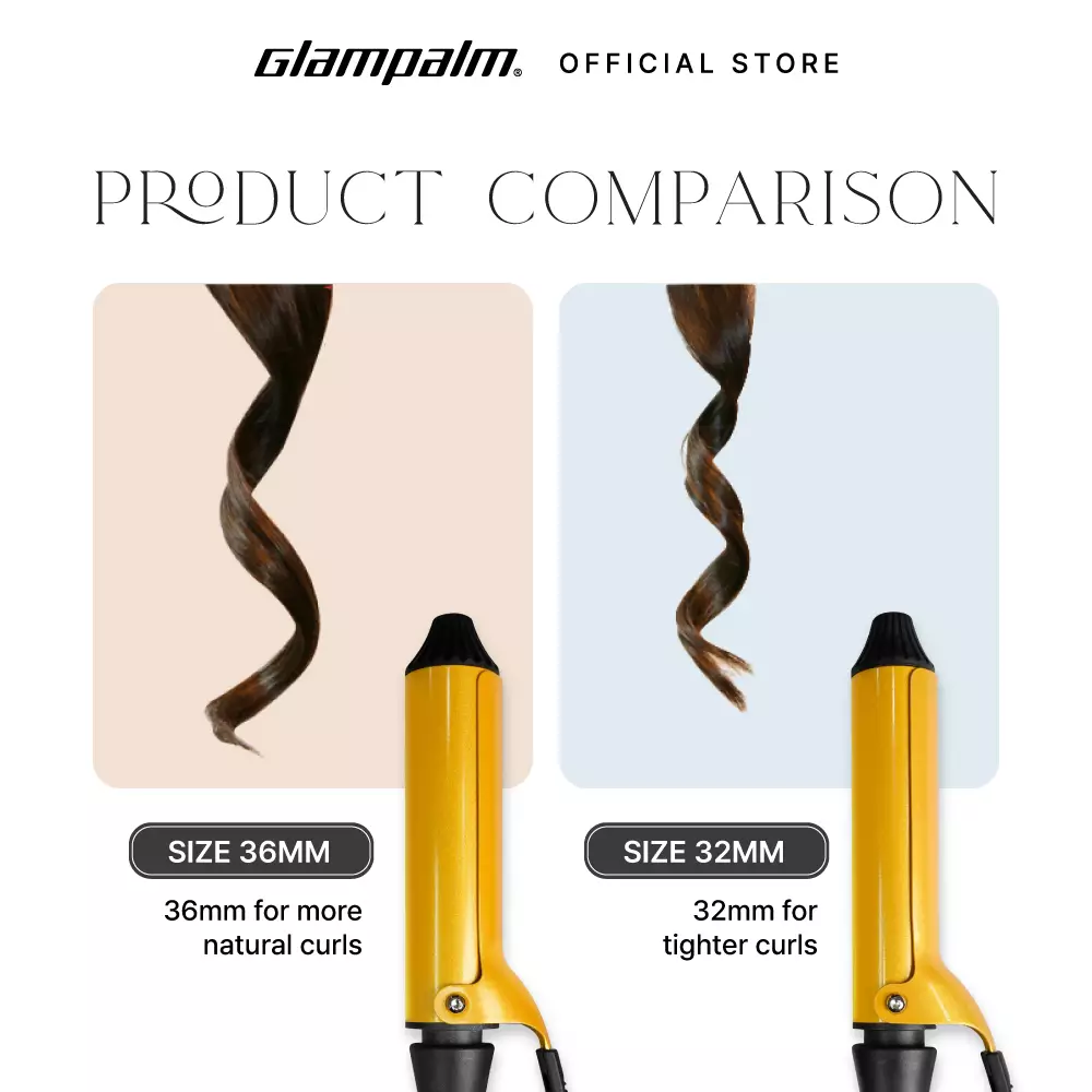 Glampalm Catokan Pengeriting Rambut / Curling Iron GP618AL